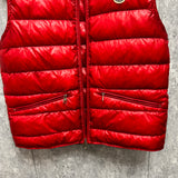 Authentic Moncler Gui Gilet Men’s Red Size 3 M