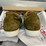 Authentic Christian Louboutin Khaki Suede Sneakers 12UK 46 13US