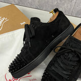 Authentic Christian Louboutin Black Suede sneaker 8UK 8 42 9US