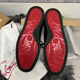 Authentic Christian Louboutin Black Suede sneaker 8UK 8 42 9US