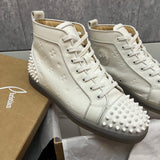 Authentic Christian Louboutin Gomme Embossed Leather Sneakers 7.5UK 41.5 8.5