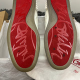 Authentic Christian Louboutin Gomme Embossed Leather Sneakers 7.5UK 41.5 8.5